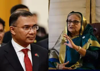 Prime Minister of Bangladesh Tarique Rahman and Former Prime Minister Sheikh Hasina