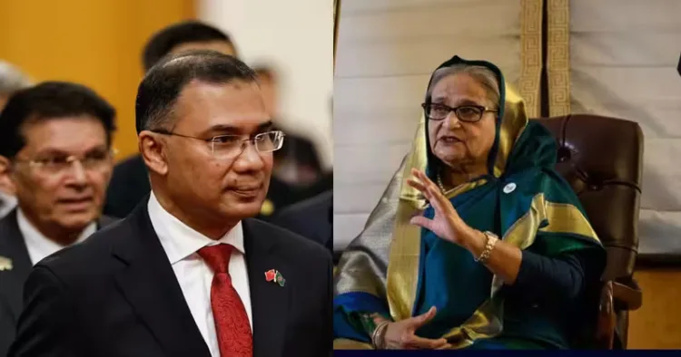 Prime Minister of Bangladesh Tarique Rahman and Former Prime Minister Sheikh Hasina