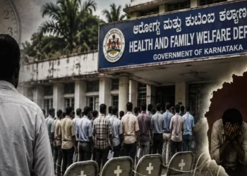 Karnataka's Health Department is facing a severe shortage of field staff as 166 health inspectors continue on deputation (AI-generated Image)