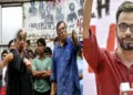 JNU Prof loses cool over ABVP slogans against Umar Khalid amid venue row