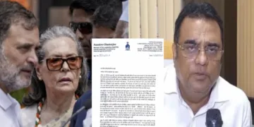 BJP MLA Sumitro Chatterjee demanded unconditional apology from Sonia Gandhi on Vande Mataram Row