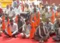 BMS volunteers gather at Jantar Mantar to raise 11 demands
