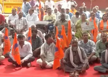 BMS volunteers gather at Jantar Mantar to raise 11 demands