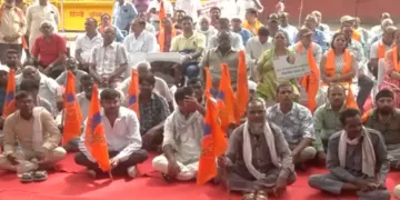 BMS volunteers gather at Jantar Mantar to raise 11 demands