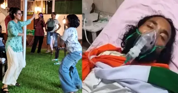 Devendra Nath Mahto lies hospitalised after a 16-day hunger strike, while AISA’s Neha Bora celebrates her Delhi protest with a dance.