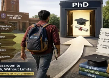 Delhi University PhD Admission 2026 (AI- generated Image)