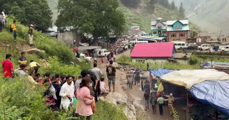 Rescue operations underway in J&K's Kishtwar after cloudburst struck the Machail Mata Yatra route.