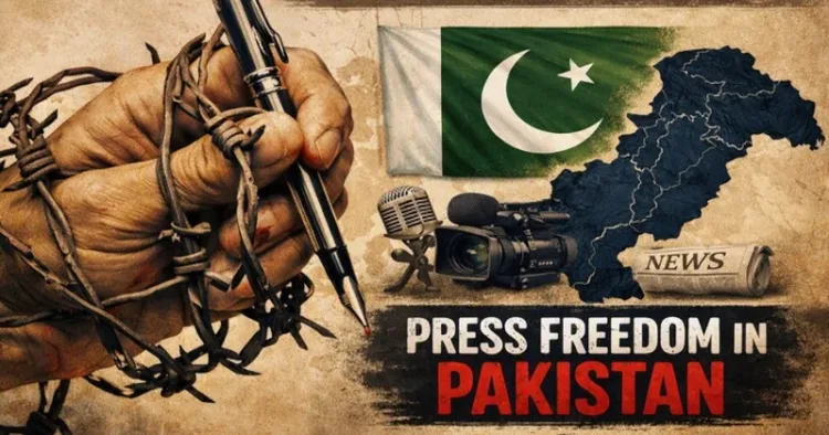 Pakistan Tightens Media Censorship: Foreign Journalists Need NOC to Report Beyond Major Cities (This image is generated by AI)