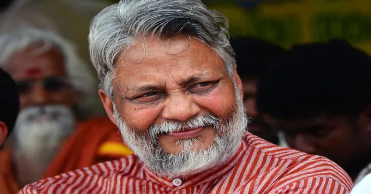 Rajendra Singh, popularly known as the 'Water Baba'