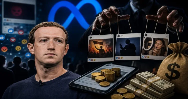 Meta faces intense MeitY scrutiny following admissions over paid content amplification (AI-generated Image)