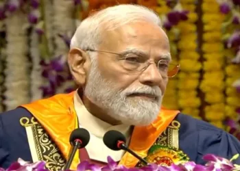 PM Narendra Modi addresses the 57th Convocation of IIT Delhi