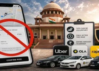 Centre bans pre-ride tipping prompts on cab apps (AI-generated Image)