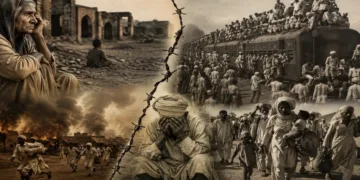 Partition of India and Remembrance Day (AI- generated Image)