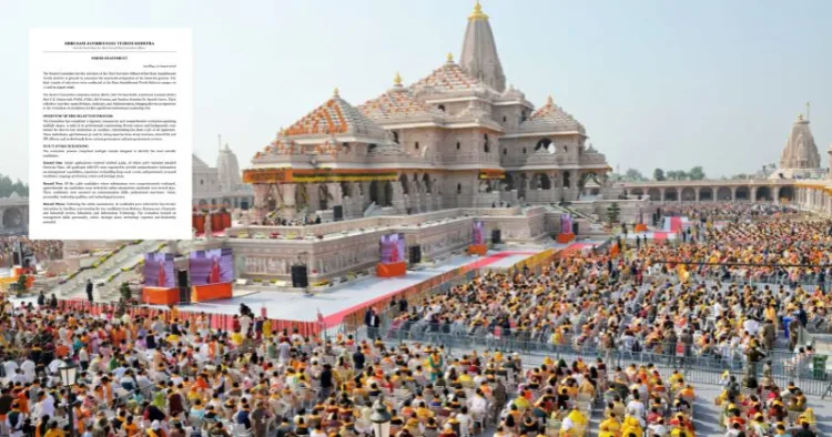 The Search Committee for the Shri Ram Janmabhoomi Teerth Kshetra has completed its interview process to select the trust's new Chief Executive Officer (CEO)