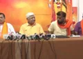 VHP International President Alok Kumar ji addressing the media