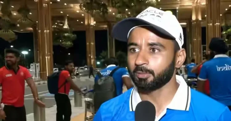 Indian hockey player Manpreet Singh