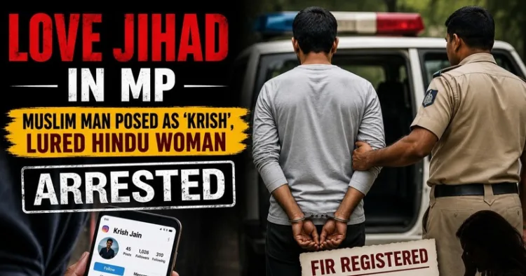 Bhopal’s Jumman was arrested for posing as ‘Krish Jain’ on Instagram and luring Hindu woman