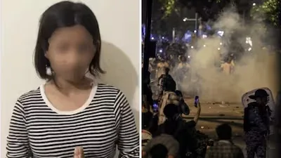 Teenager apologises for abusing PM Modi during the CJP protests.