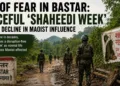 Bastar witnessed a peaceful ‘Shaheedi Week’ as declining Maoist influence allowed normal life to continue uninterrupted