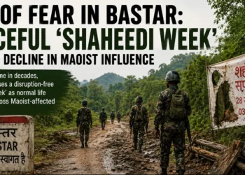 Bastar witnessed a peaceful ‘Shaheedi Week’ as declining Maoist influence allowed normal life to continue uninterrupted