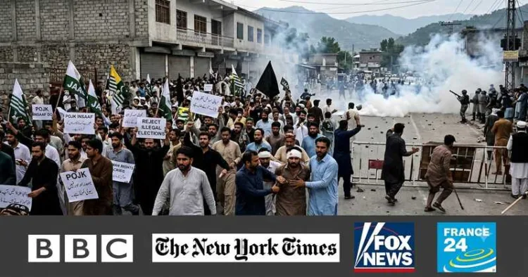 PoJK bloodshed raises questions over Western media's selective coverage; India seeks global scrutiny