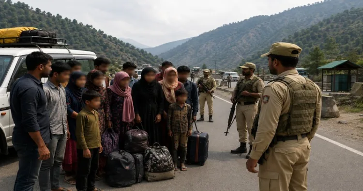 Police in J&K’s Ramban detained 21 suspected Bangladeshi nationals during a verification drive