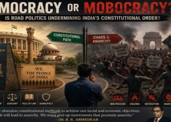 Road politics and street-driven pressure are increasingly challenging India’s constitutional institutions and democratic framework