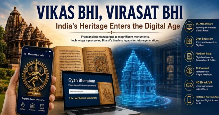 JATAN, Gyan Bharatam and AI-powered restoration are giving Bharat's ancient heritage a digital future, preserving it for generations to come