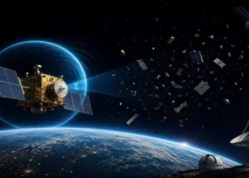 India is strengthening orbital safety through advanced tracking and collision avoidance amid rising space debris (This image is generated by AI)