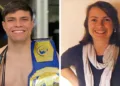 Afghan migrant Sharif Ahmadzai and Scottish Christian missionary worker Elisabeth-Jane Ross