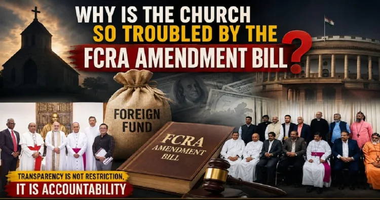 Why is the church rattled by FCRA