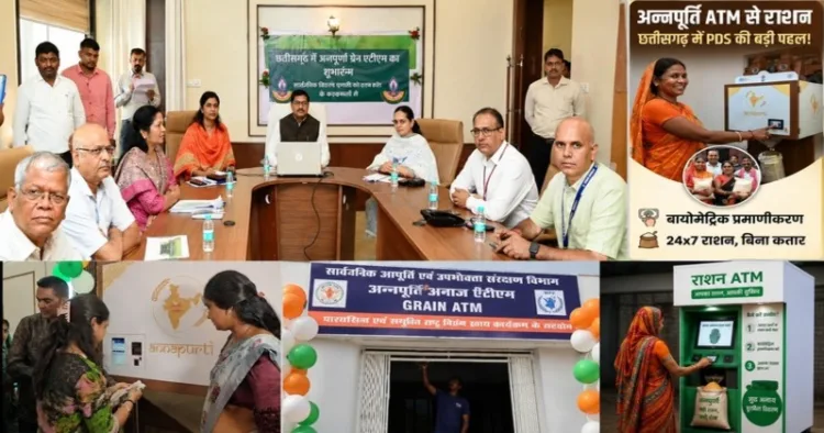Grain now available 24x7 in Chhattisgarh with ‘Annapurti Grain ATMs’