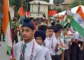 Ahead of the 80th Independence Day, CRPF held a Tiranga Rally with Srinagar school students to promote patriotism
