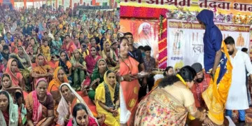 Amid Shiva worship in Chhattisgarh’s Shivrinarayan, 500 converted families reportedly returned to Sanatan Dharma in a Ghar Wapsi ceremony