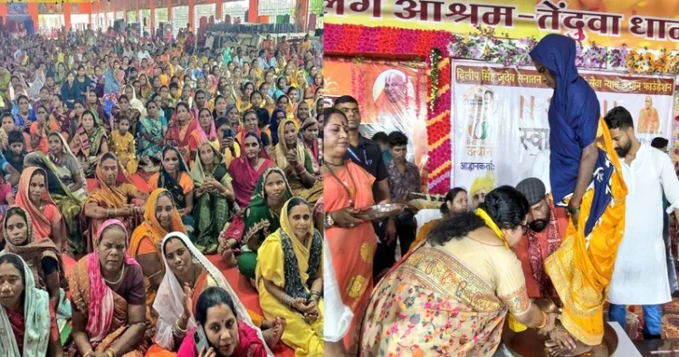 Amid Shiva worship in Chhattisgarh’s Shivrinarayan, 500 converted families reportedly returned to Sanatan Dharma in a Ghar Wapsi ceremony
