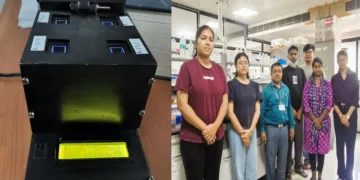 IIT Guwahati researchers have developed ‘E-Eye’, a low-cost portable device that rapidly detects toxic heavy metals and E. coli in water