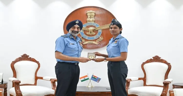 A historic milestone as Squadron Leader Bhawana Kanth becomes the IAF’s first woman Fighter Combat Leader