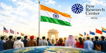 Pew Research Centre’s 2026 survey highlights Bharat’s growing global goodwill and influence.