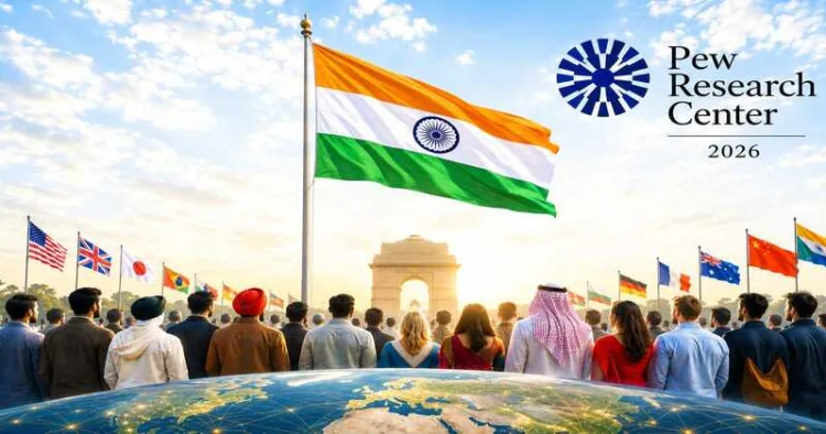Pew Research Centre’s 2026 survey highlights Bharat’s growing global goodwill and influence.