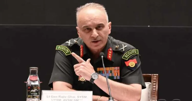 Former Director General of Military Operations (DGMO)
Lieutenant General Rajiv Ghai