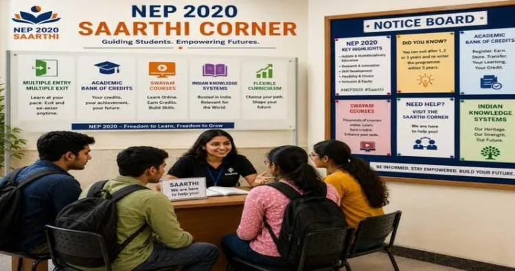 NEP Saarthi Corner is turning the complex provisions of NEP 2020 into accessible, practical opportunities for students across India