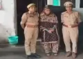 Bijnor Police arrested Naseem Bano alias Nasso for posing as Manisha Singh and using fake documents to register land and obtain a loan