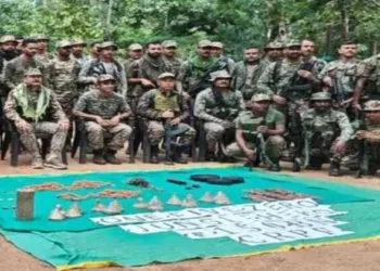 Maoist arms and explosives recovered in Sukma