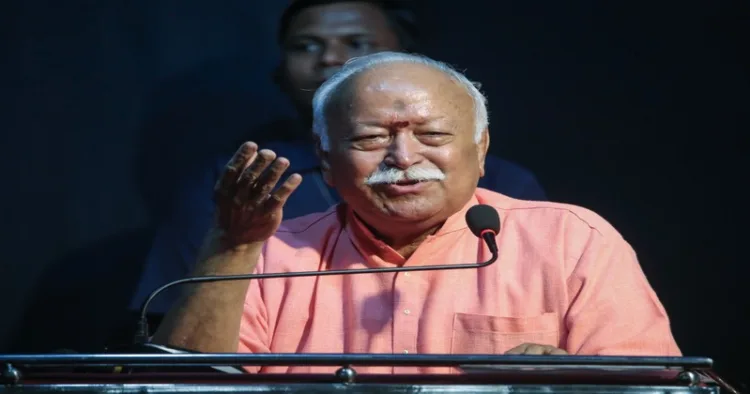 RSS Sarsanghchalak Dr Mohan Bhagwat
