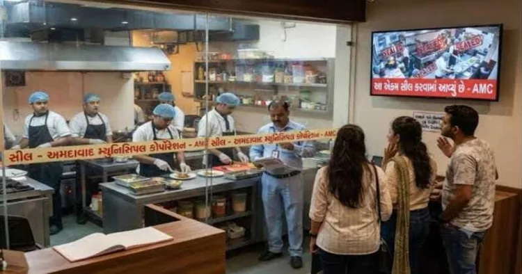 Ahmedabad AMC intensifies its food safety crackdown, urging 11,123 restaurants to install kitchen CCTV amid serious hygiene violations