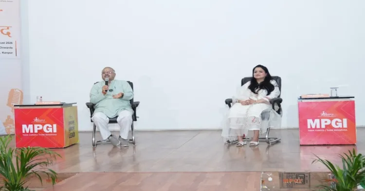 RSS Akhil Bharatiya Prachar Parmukh Sunil Ambekar ji addressing the gathering