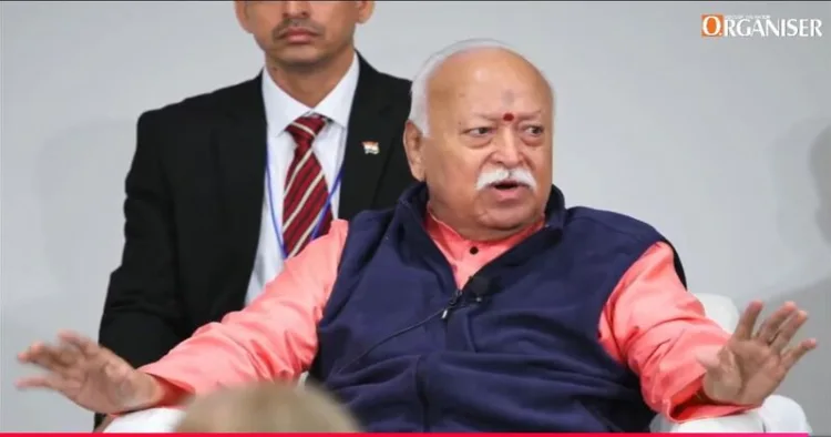 RSS Sarsanghchalak Dr Mohan Bhagwat