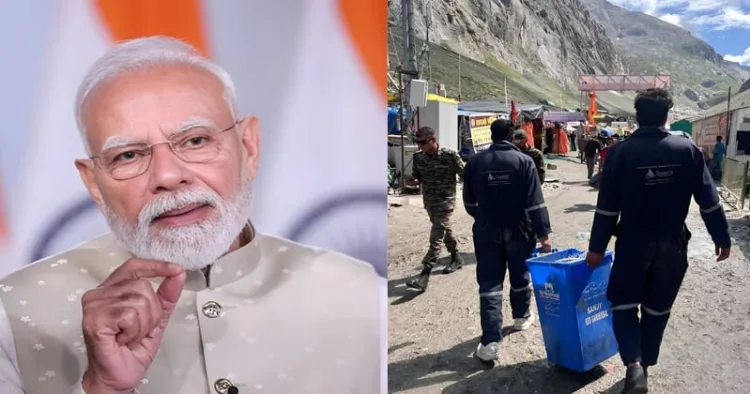 Prime Minister Narendra Modi highlighted the Amarnath Yatra 2026’s scientific waste management and sanitation efforts in ‘Mann Ki Baat’