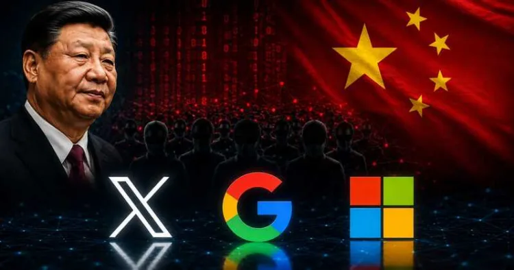 China-linked networks have used fake accounts and coordinated propaganda to influence political debate worldwide
