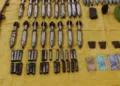 Maoist weapons recovered from Maoist dump in Chhattisgarh’s Bijapur